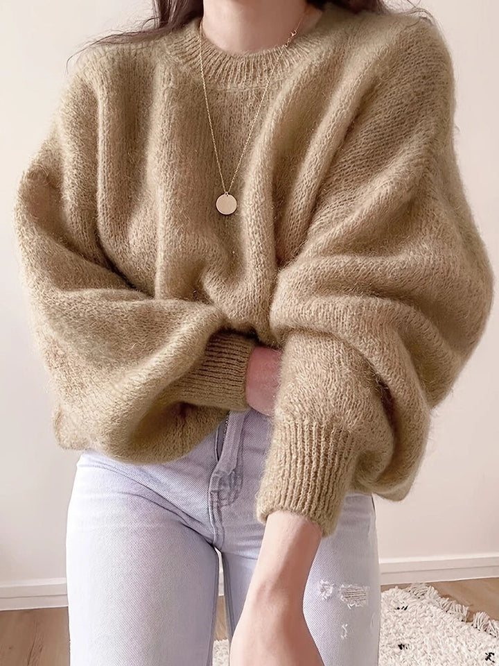 Harlow Fuzzy Knit Pullover