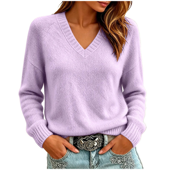 Reese Relaxed V-Neck Sweater