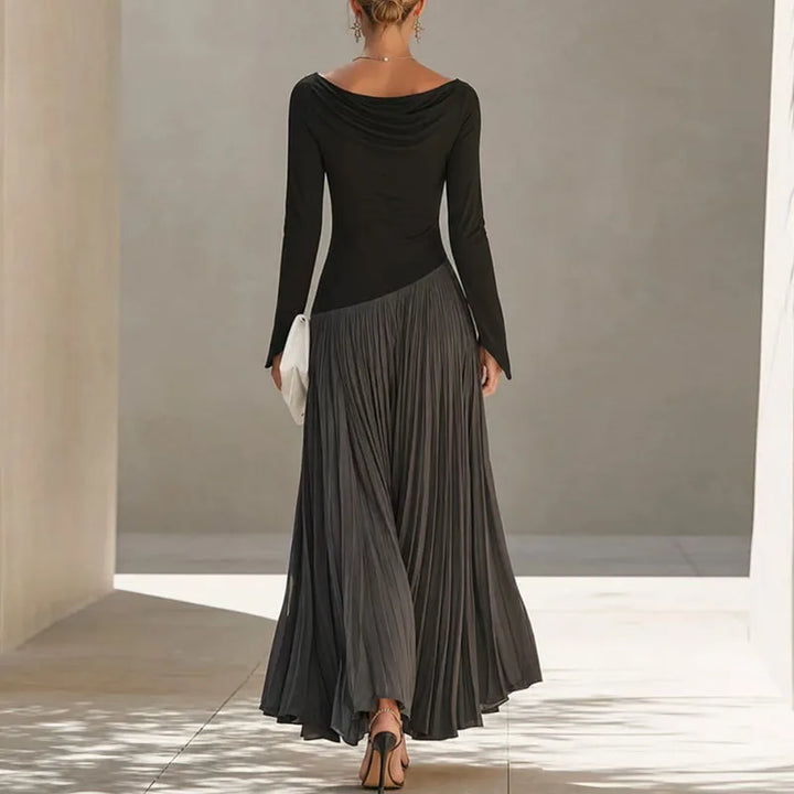 Agnes Flowing Draped Maxi Dress