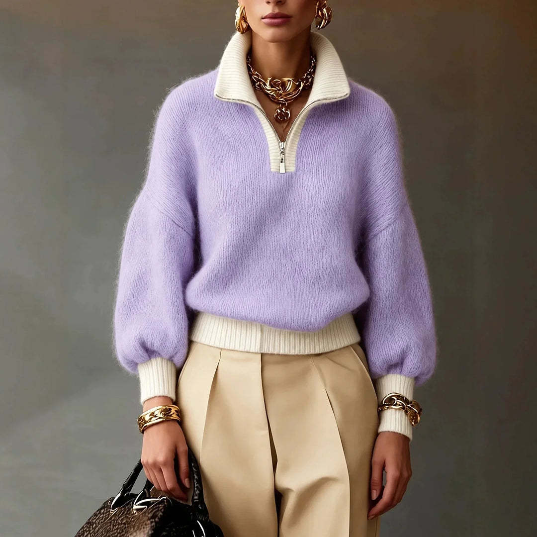 Bianca Soft Brushed Knit Sweater