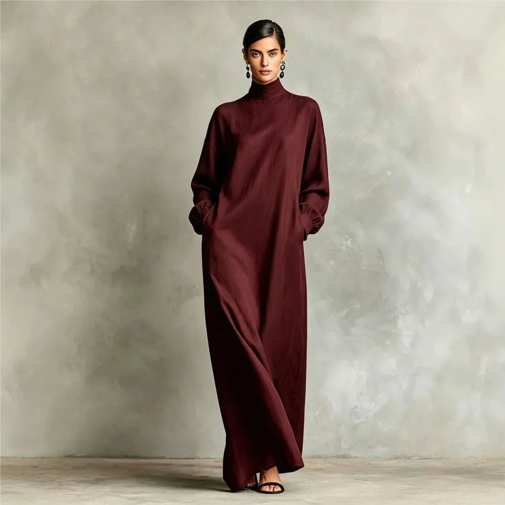 Seraphine Turtleneck Maxi Dress