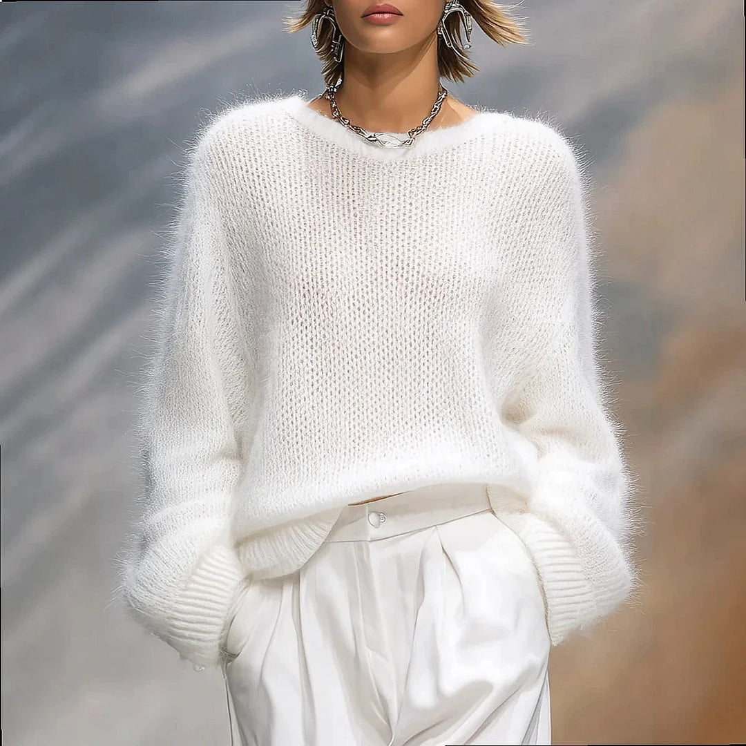 Nadia Brushed Knit Sweater