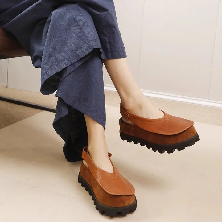 Mia Comfortable Wide Toe Sandals