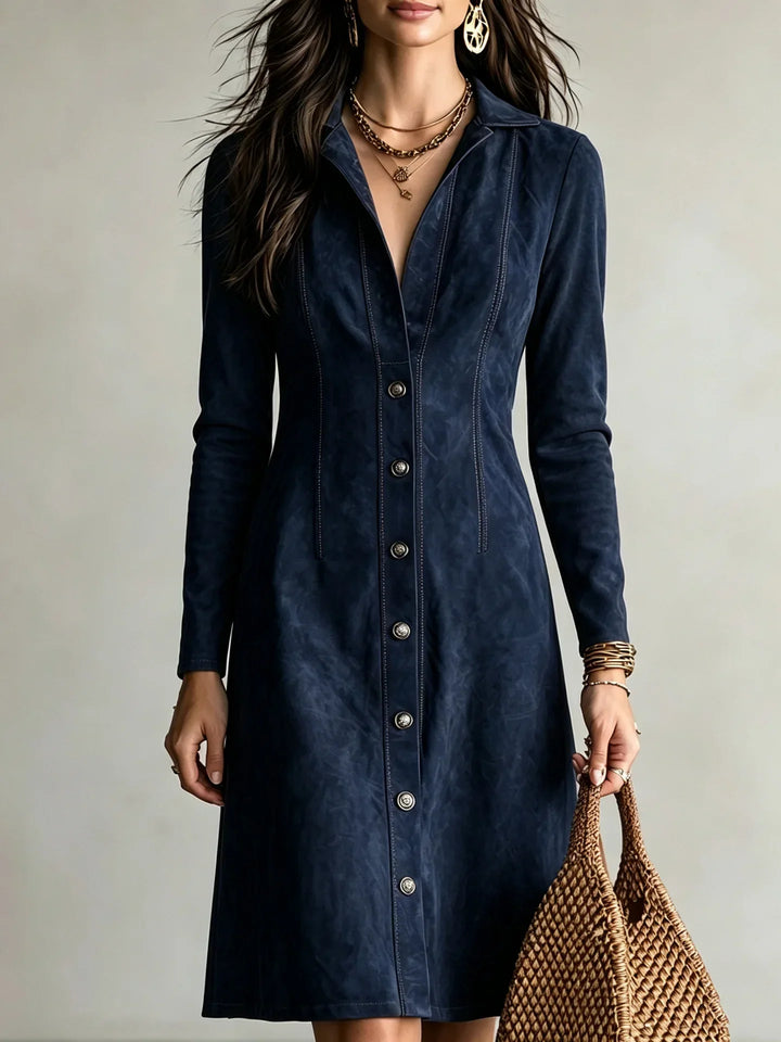 Button Front Shirt Dress