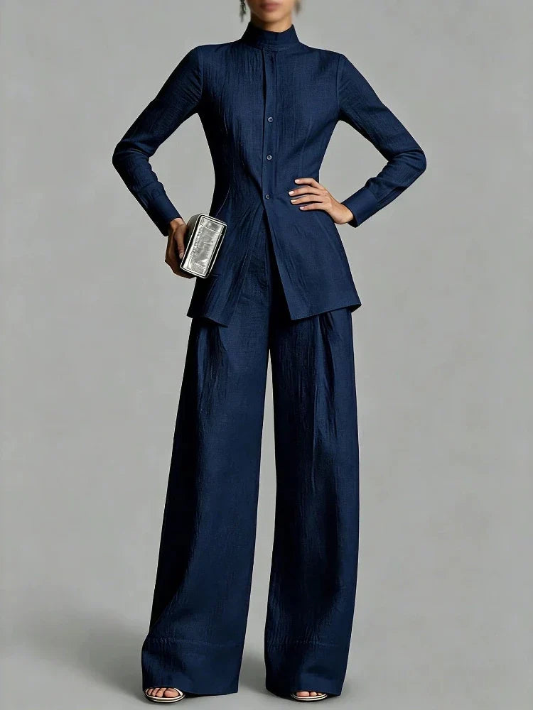 Soraya Peplum Two-Piece Set