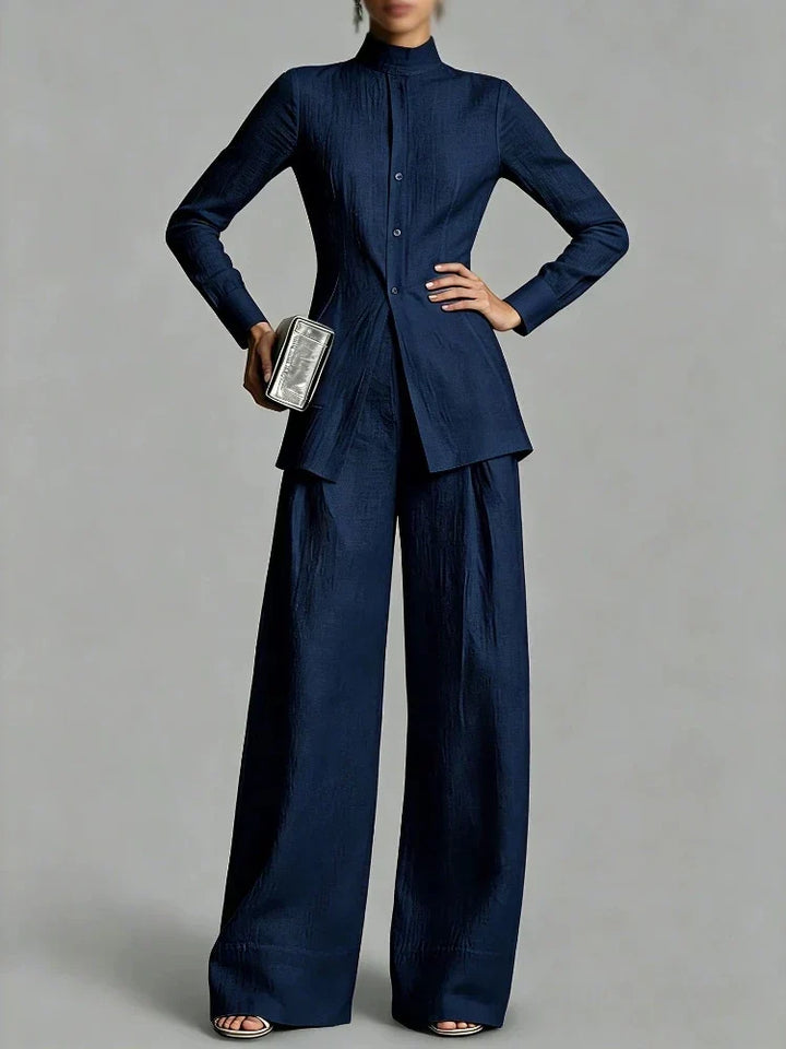 Soraya Peplum Two-Piece Set