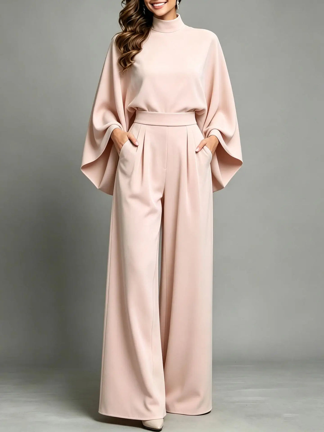 Oriane Formal Cape Sleeve Set