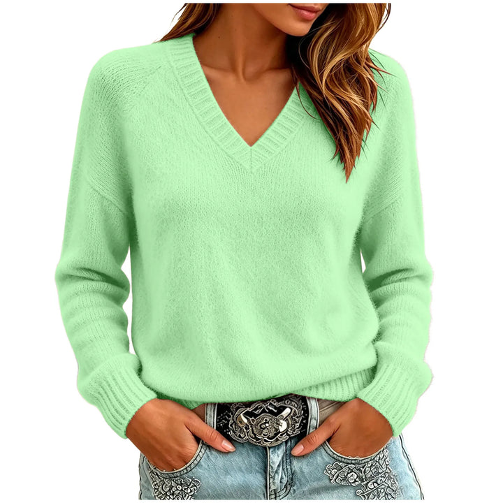Reese Relaxed V-Neck Sweater