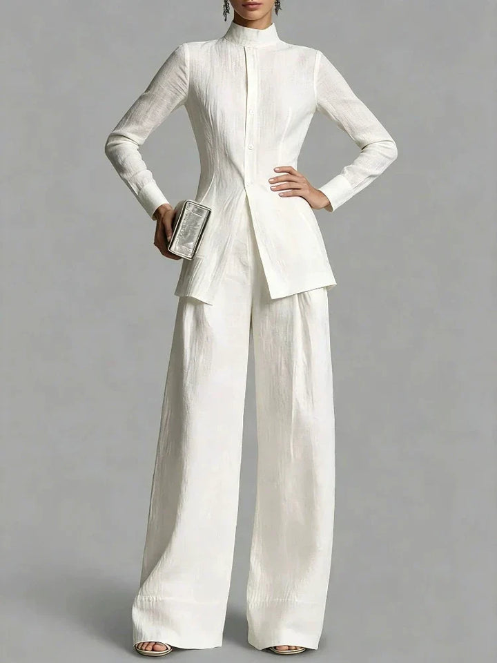 Soraya Peplum Two-Piece Set