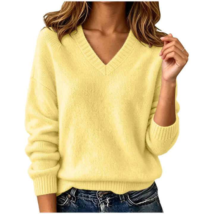 Reese Relaxed V-Neck Sweater