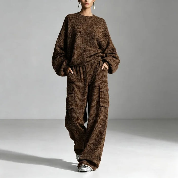 Averly Cargo Knit Set