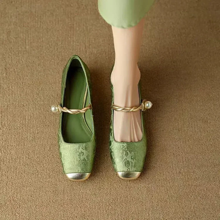 Beatrix Braided Strap Mary Janes