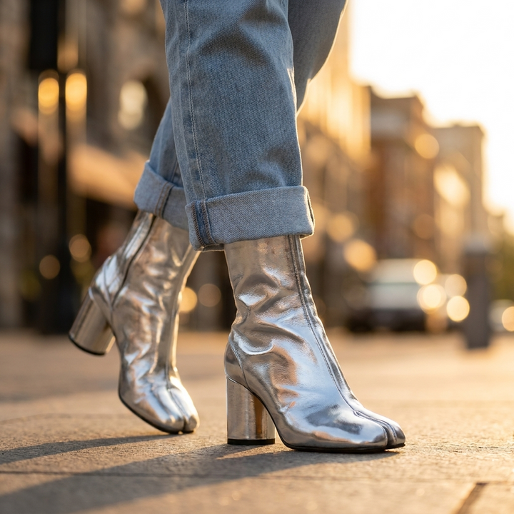 Linnea Split Toe Ankle Boots
