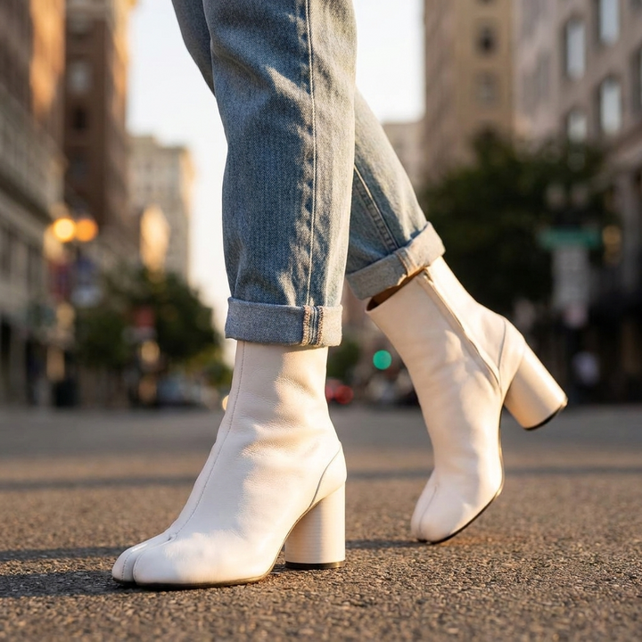 Linnea Split Toe Ankle Boots