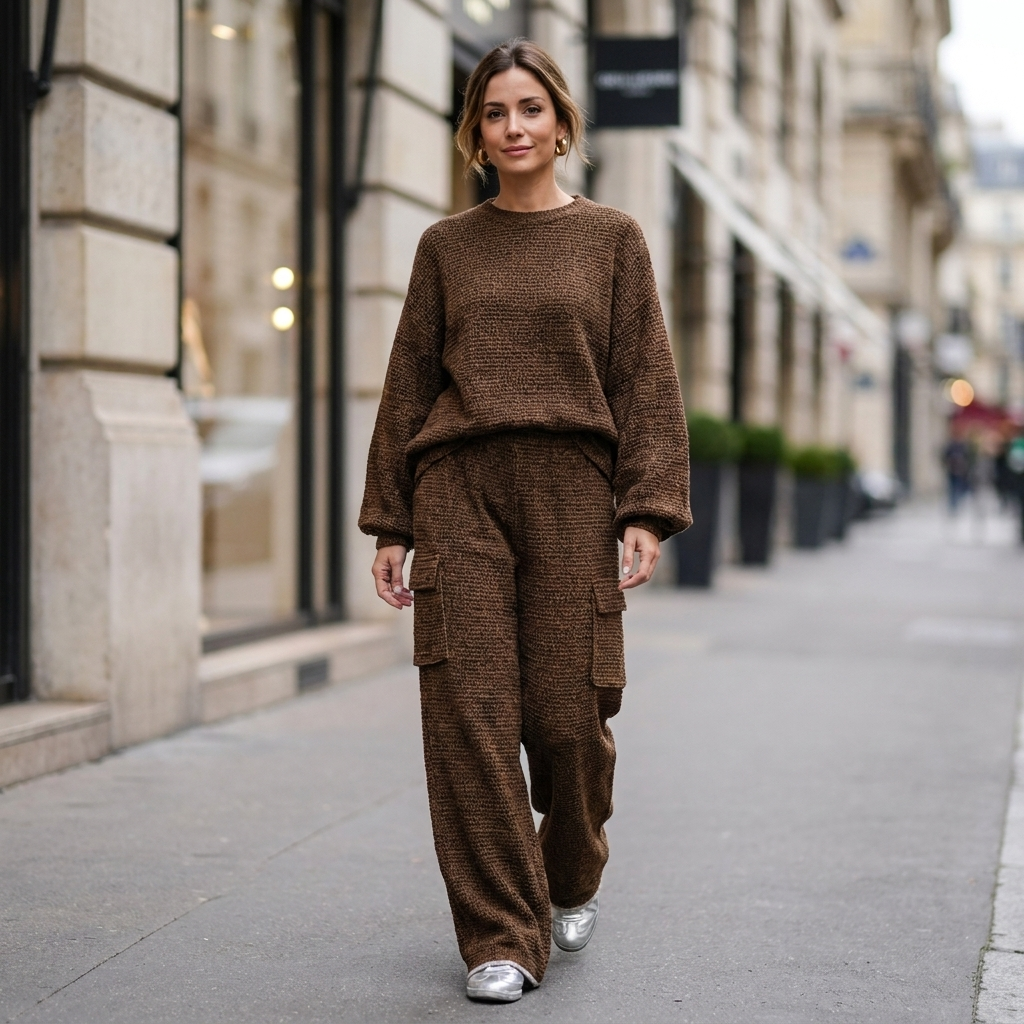 Averly Cargo Knit Set