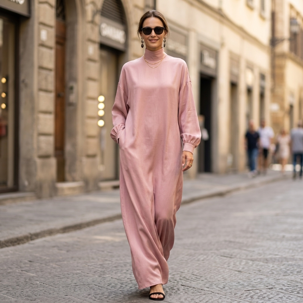 Seraphine Turtleneck Maxi Dress