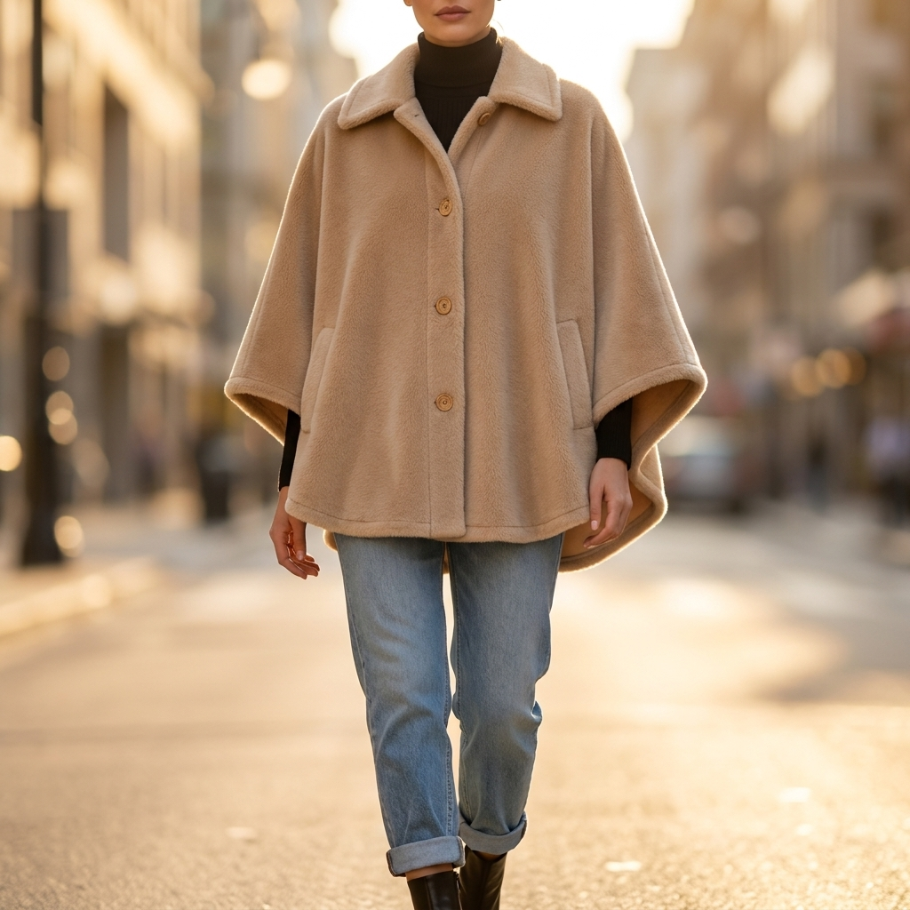 Amandine Batwing Cape Jacket