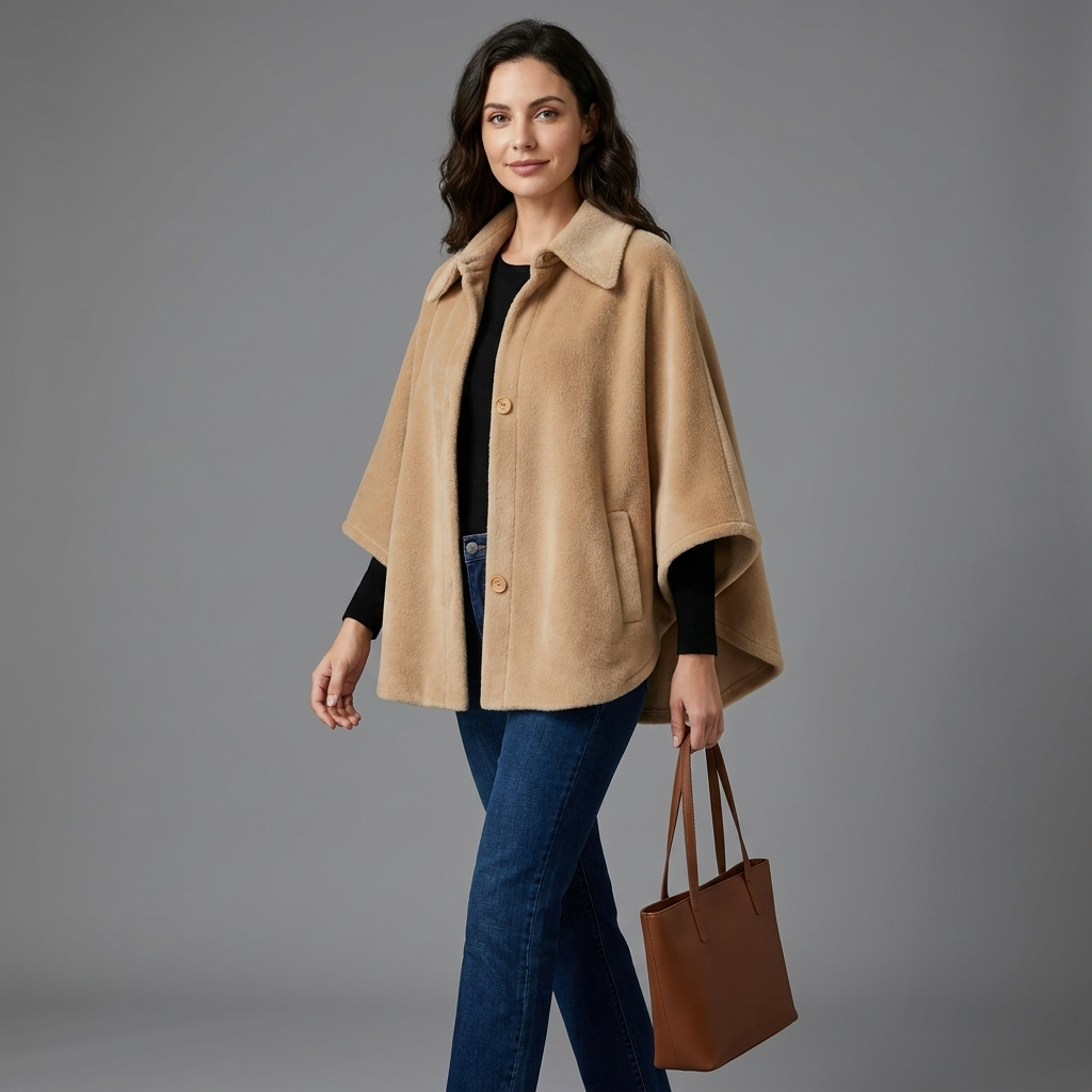 Amandine Batwing Cape Jacket