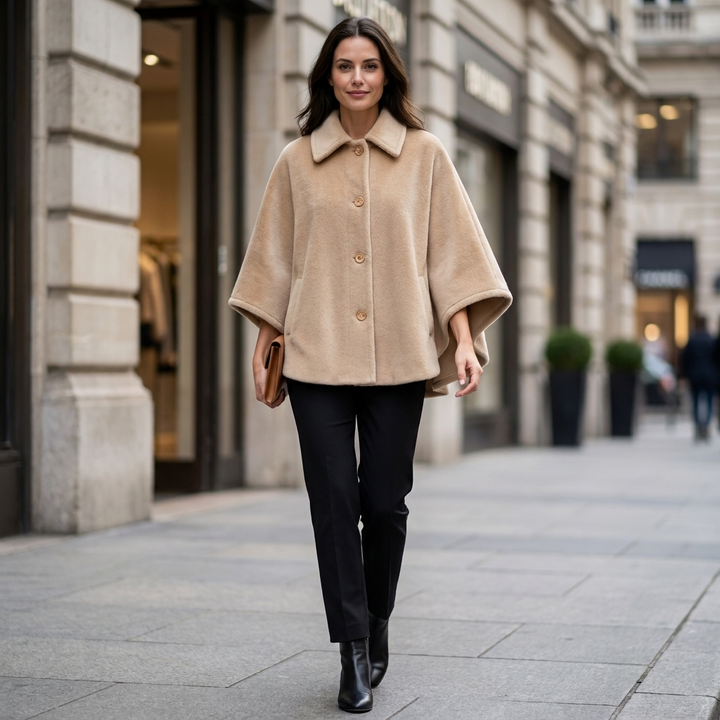Amandine Batwing Cape Jacket
