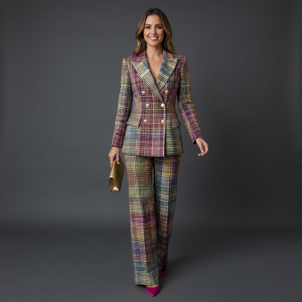 Oriana Double Breasted Pantsuit