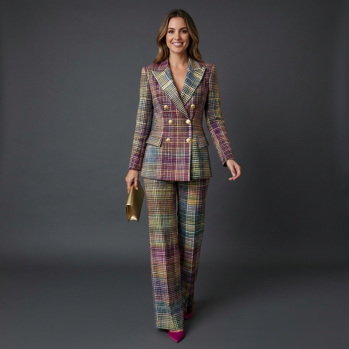 Oriana Double Breasted Pantsuit