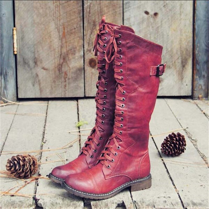Alpine Tall Lace-Up Riding Boots