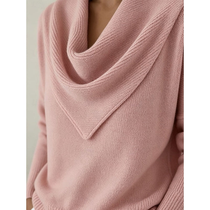 Matilda Elegant Cowl-Neck Sweater